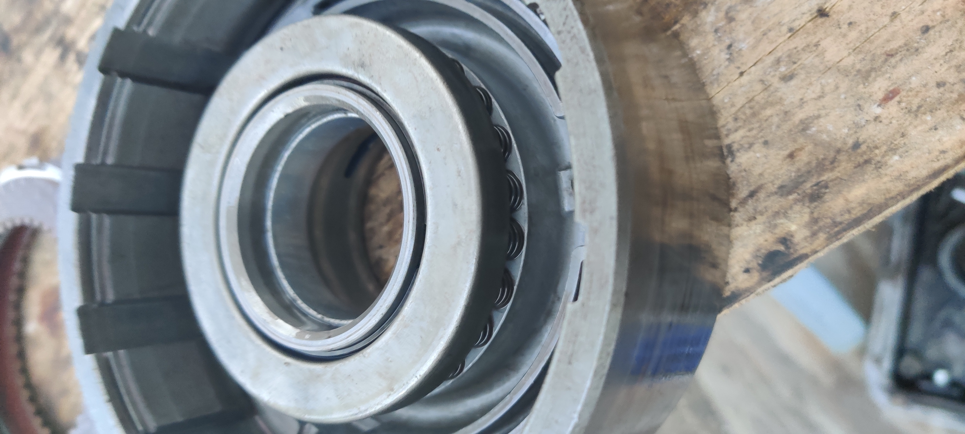 The main clutch that engages the gears